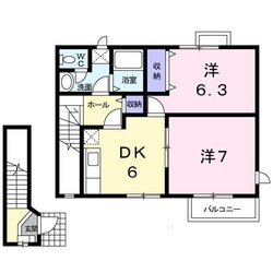 ショコラハウスの物件間取画像